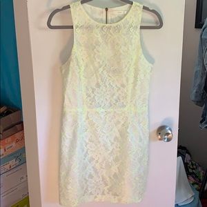 Floral highlighter dress